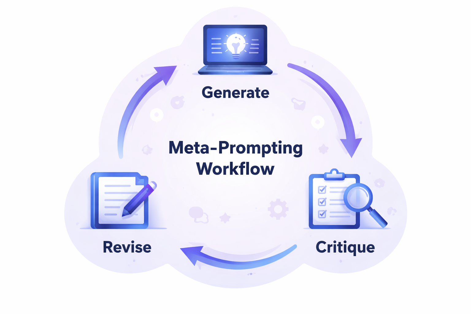 Meta-Prompting Workflow Diagram