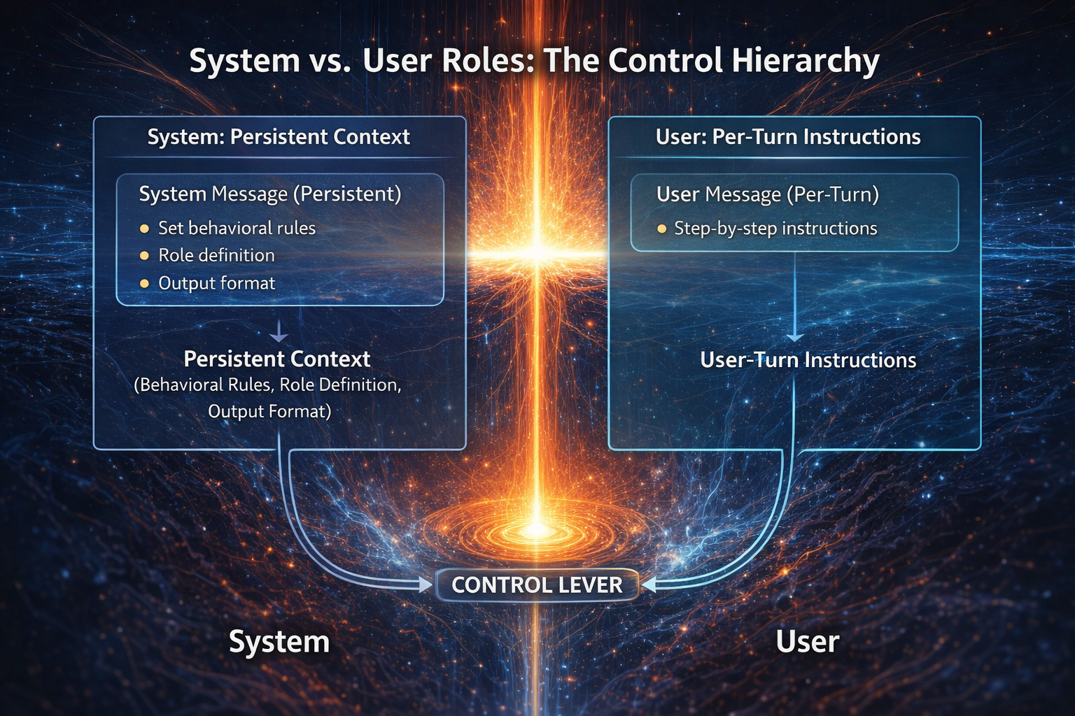 System vs User Role Architecture